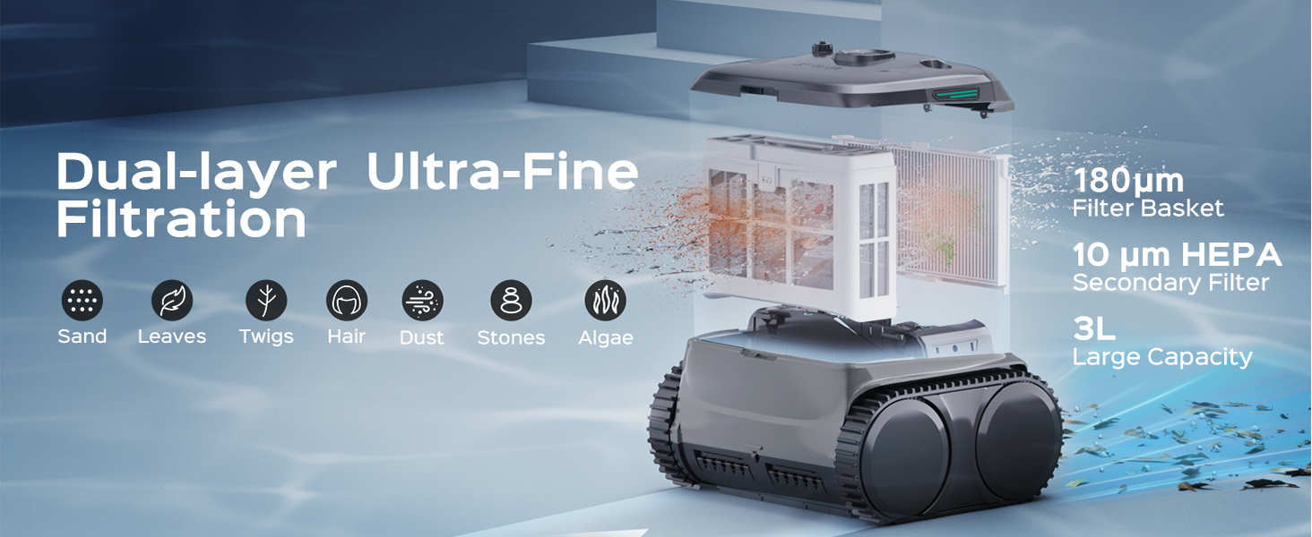 dual-layer ultra-fine filtration