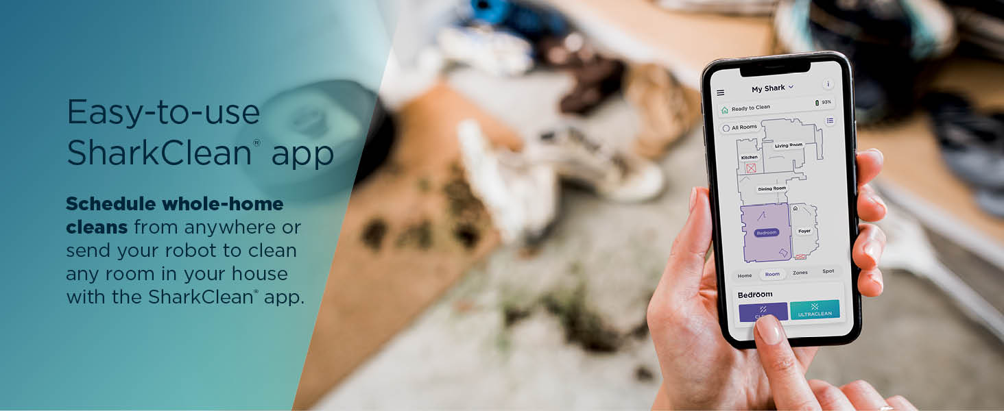 easy to use shark clean app