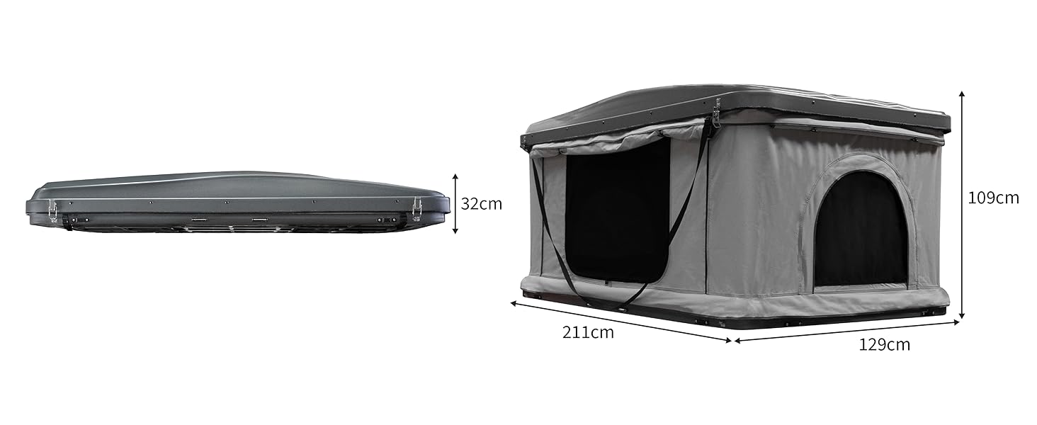 Car roof tent